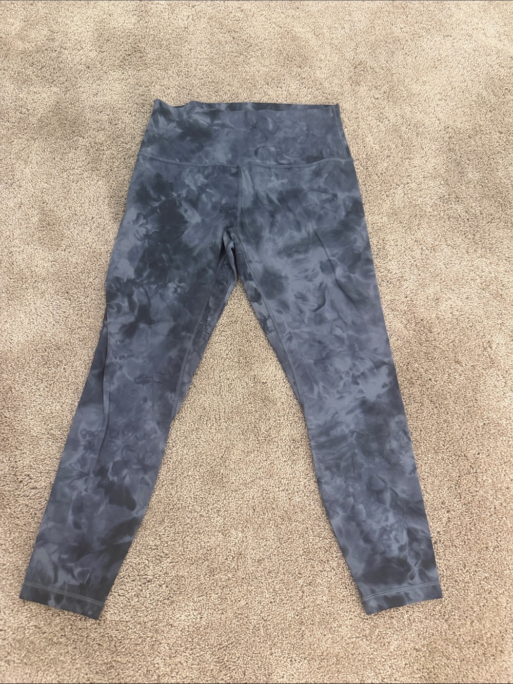 lululemon athletica Tie-Dye High-Rise Leggings - Dark Gray